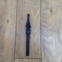 Hand forged wrought iron Sceptre curtain pole finial